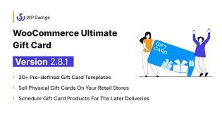 WooCommerce Ultimate Gift Card v2.8.2 NULLED