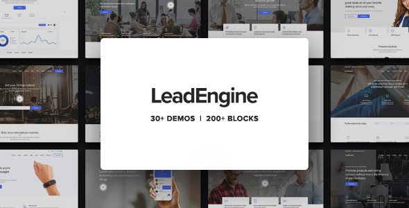 [Download] LeadEngine v2.1 – Multi-Purpose Theme with Page Builder NULLED