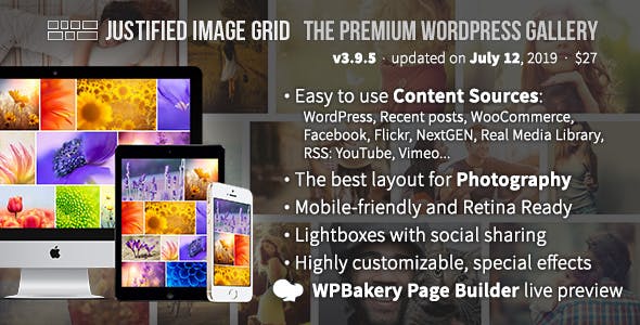 Justified Image Grid v4.4 – Premium WordPress Gallery