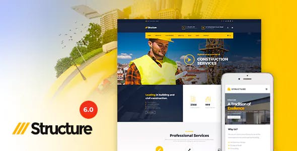 Structure v7.1.9 – Construction WordPress Theme
