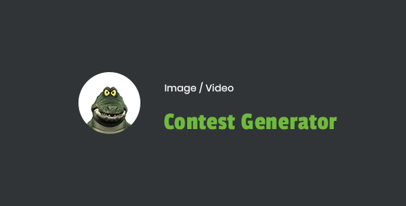 Download Free Image / Video Contest Generator WordPress Plugin v1.0
