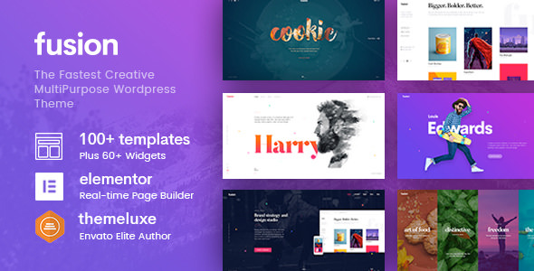 Download Free Fusion v1.3.34 – Creative Multi-Purpose WordPress Theme