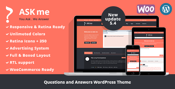 Download Free Ask Me v5.4 – Responsive Questions & Answers WordPress