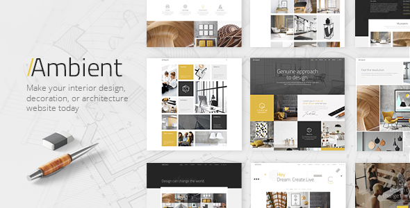 Download Free Ambient v1.3 – A Contemporary Theme for Interior Design