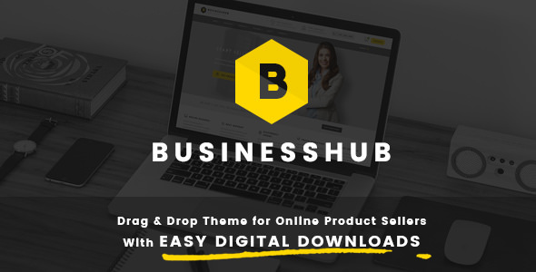 Download Free Business Hub v1.1.3 – Responsive Theme For Online Business
