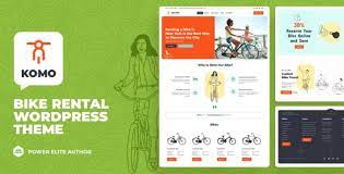 Komo v1.2.5 – Bike Rental Shop WordPress Theme