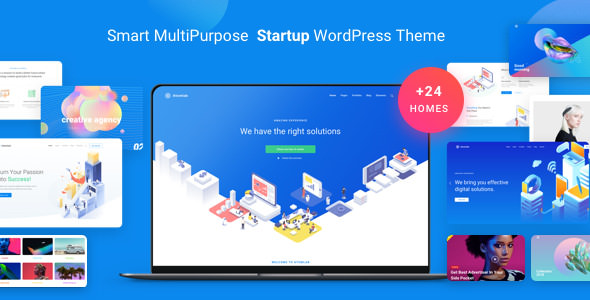 Download Free Atomlab v1.1.5 – Multi-Purpose Startup WordPress Theme