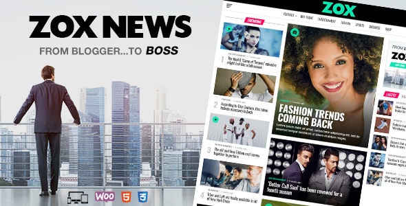 ZOX NEWS V3.11.0 – PROFESSIONAL WORDPRESS NEWS