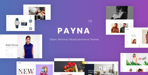 PAYNA V1.1.5 – CLEAN, MINIMAL WOOCOMMERCE THEME
