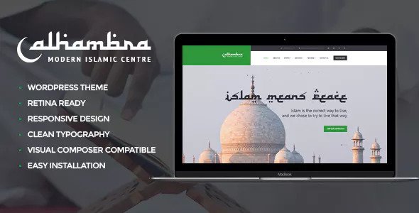 Alhambra v1.1.8 – Islamic Centre WordPress Theme + RTL