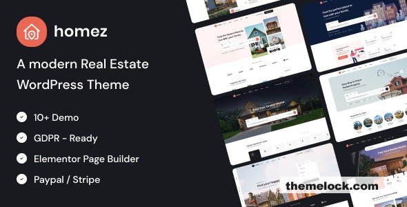 Homez v1.0.3 Ð Real Estate WordPress Theme