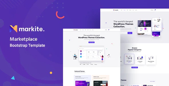 MARKIT V1.0 – DIGITAL MARKETPLACE HTML5 TEMPLATE