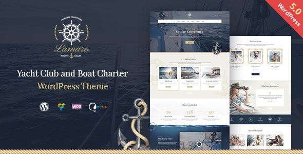 [Download] Lamaro v1.2.2 – Yacht Club and Rental Boat Service WordPress Theme