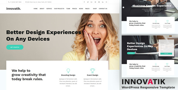 Download Free Innovatik v1.2 – Corporate WordPress Theme
