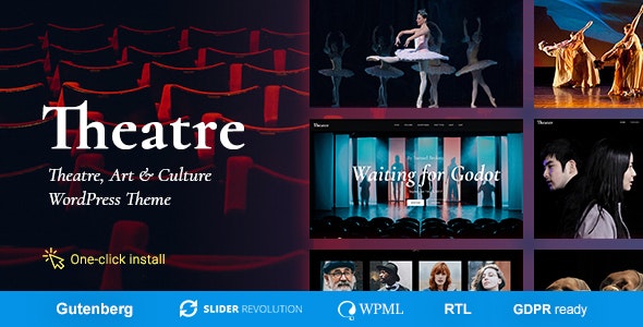 Theater v1.2.6 – Concert & Art Event Entertainment Theme