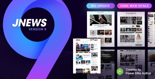 JNEWS V9.0.4 – WORDPRESS NEWSPAPER MAGAZINE BLOG AMP