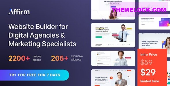 Affirm v2.0.6 – Marketing & Digital Agency WordPress Theme
