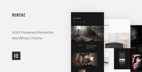 [Free Download] Rubenz v1.9.3 – Creative Portfolio AJAX WordPress Theme