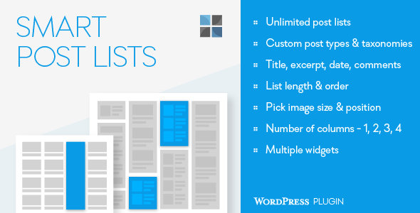 Download Free Smart Post Lists Widget for WordPress v2.11