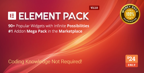 Download Free Element Pack v2.2.0 – Addon for Elementor Page Builder