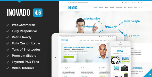 Download Free Inovado v4.6.7 – Retina Responsive Multi-Purpose Theme