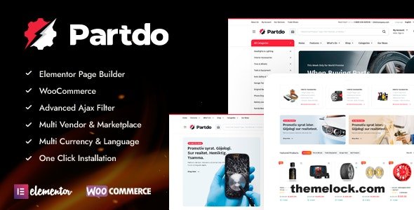 Partdo v1.0.4 – Auto Parts and Tools Shop WooCommerce Theme