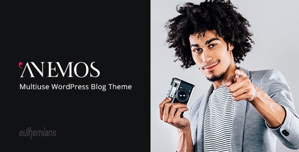 Anemos v2.3.8 – A Multiuse Blogging WordPress Theme