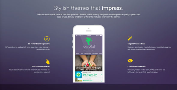 Download Free WPTouch Pro v4.3.25