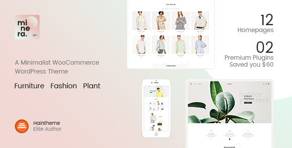 Download Free Minera v2.2 – Minimalist WooCommerce WordPress Theme
