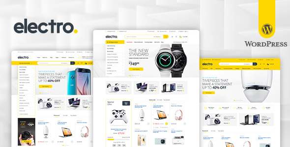 Download Free Electro v2.0.5 – Electronics Store WooCommerce Theme