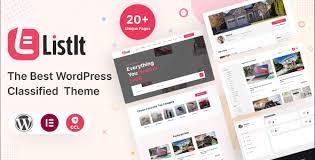 ListIt v1.6 – Clasified WordPress Theme