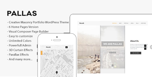 Download Free Pallas v1.7.2 – Creative Multi-Purpose WordPress Theme