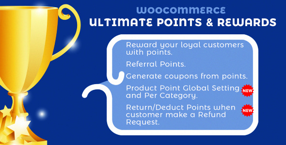 Download Free WooCommerce Ultimate Points And Rewards v1.3.4.1