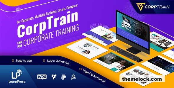 CorpTrain v3.4.2 – Corporate Training WordPress Theme