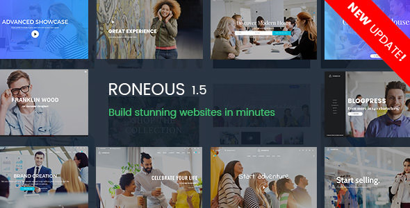 Download Free Roneous v1.5 – Creative Multi-Purpose WordPress Theme