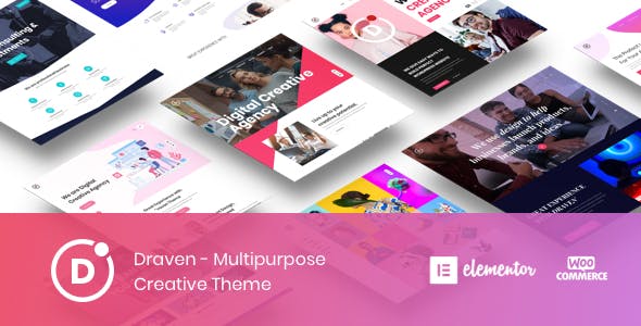 DRAVEN V1.2.5 – MULTIPURPOSE CREATIVE THEME