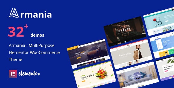 Armania v1.3.2 – Multipurpose Elementor WooCommerce Theme (RTL Supported)
