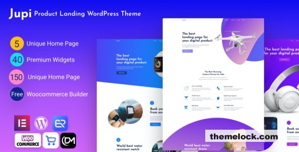 Jupi v1.6.4 – Product Landing WordPress Theme