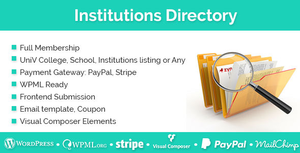 Download Free Institutions Directory v1.1.8