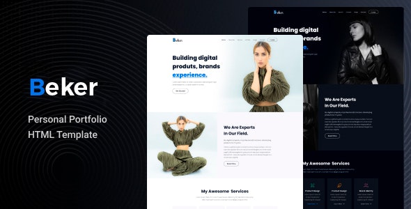 BEKER V1.0 – PERSONAL PORTFOLIO TEMPLATE