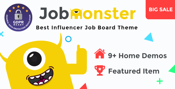 Jobmonster v4.6.0.8 – Job Board WordPress Theme