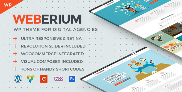 Download Free Weberium v1.0 – Theme Tailored for Digital Agencies