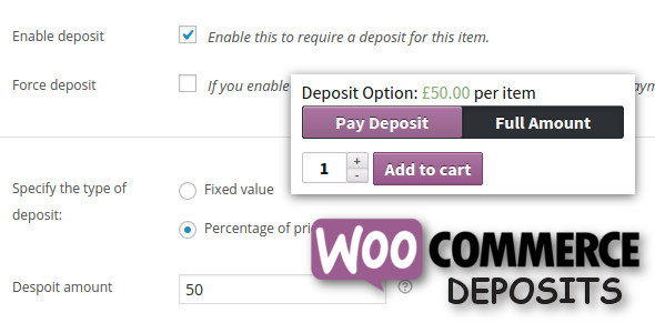 Download Free WooCommerce Deposits v2.3.1 – Partial Payments Plugin