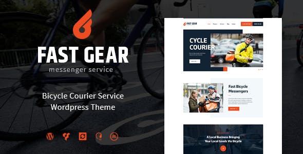 Download Free Fast Gear v1.1.0 – Courier and Delivery Services Theme