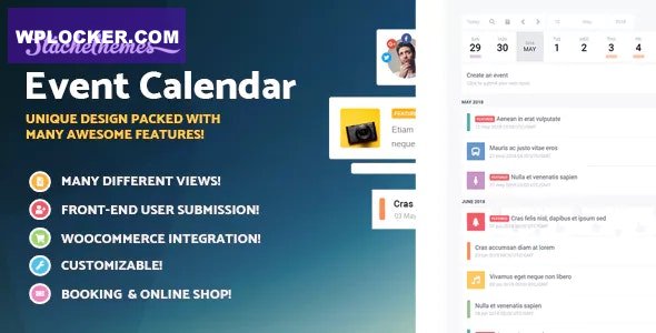 Stachethemes Event Calendar v3.3.0 – WordPress Events Calendar Plugin