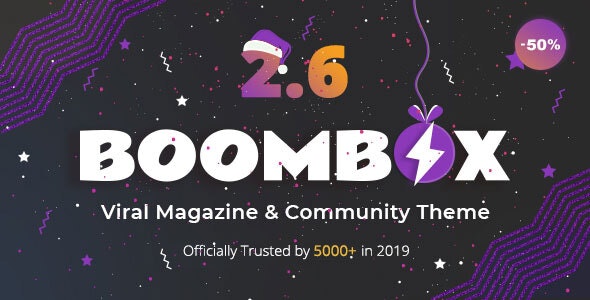 [Free Download] BoomBox v2.6.0.2 – Viral Magazine WordPress Theme