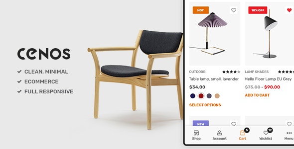 CENOS V1.1.4 – MODERN FURNITURE WOOCOMMERCE THEME