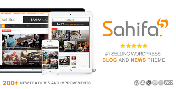 Sahifa v5.8.1 – Responsive WordPress News, Magazine