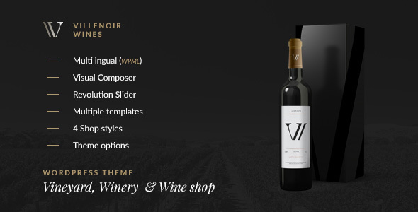 Download Free Villenoir v3.7 – Vineyard, Winery & Wine Shop