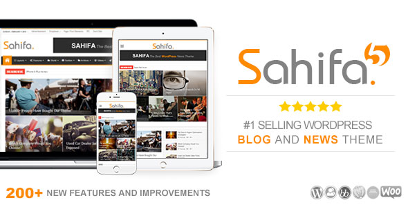 Sahifa v5.8.0 – Responsive WordPress News, Magazine